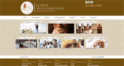 Desktop Screenshot of iglesiadesanjosemariaescriva.org